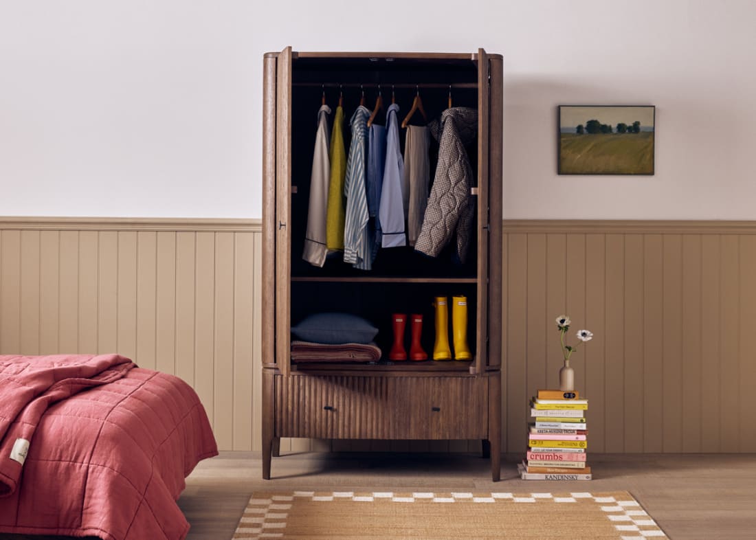 Heyday Wardrobe in Dark Oak