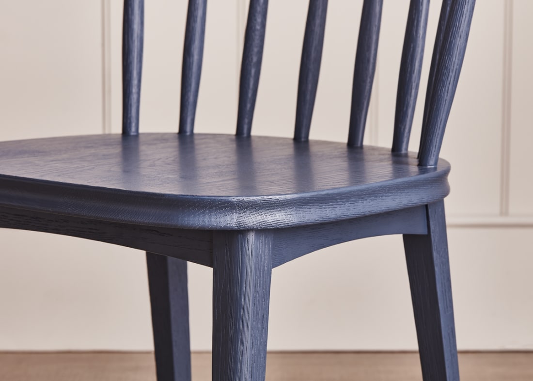 Painted Drummer Pair of Chairs in Shipping Forecast