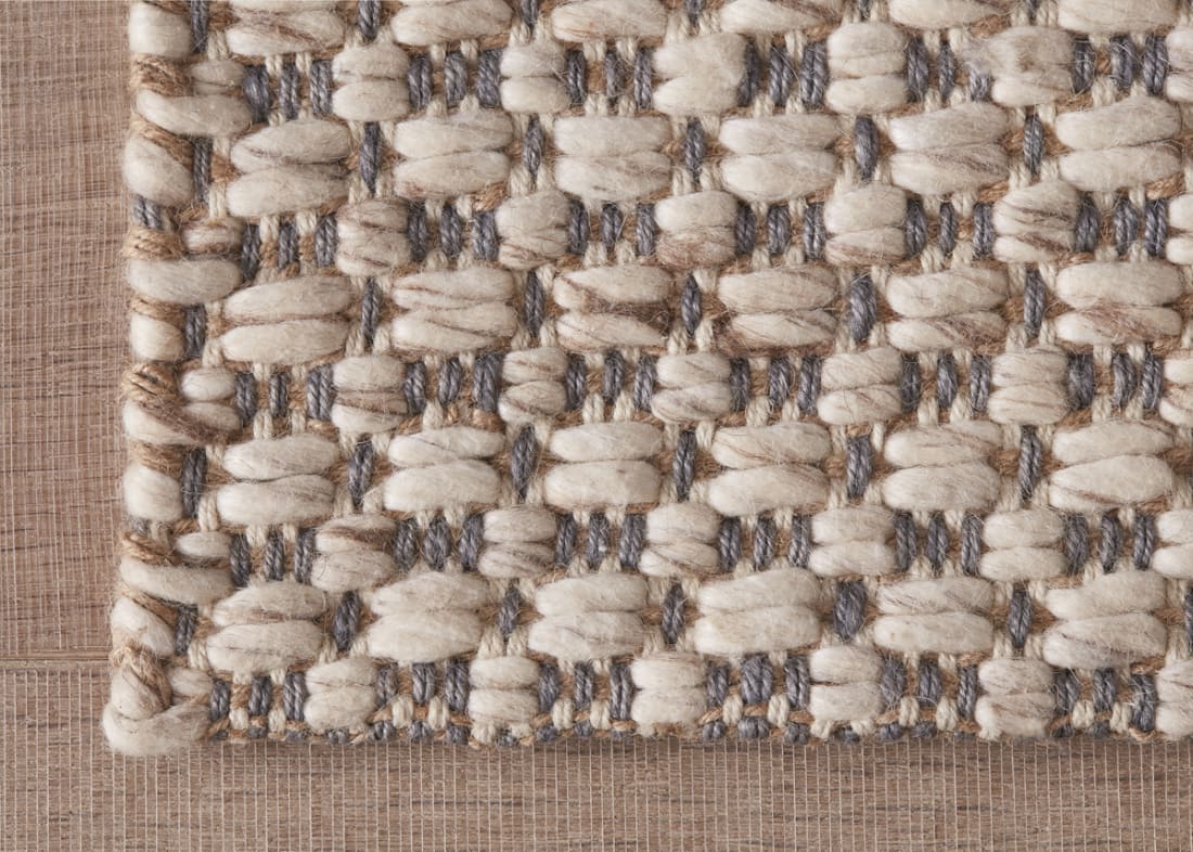 Barley Wool Rug - 300cm x 400cm - Flint Stone