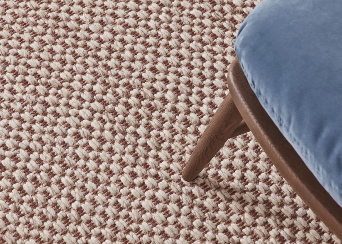 Barley Wool Rug - 300cm x 400cm - Conker Clash Brown
