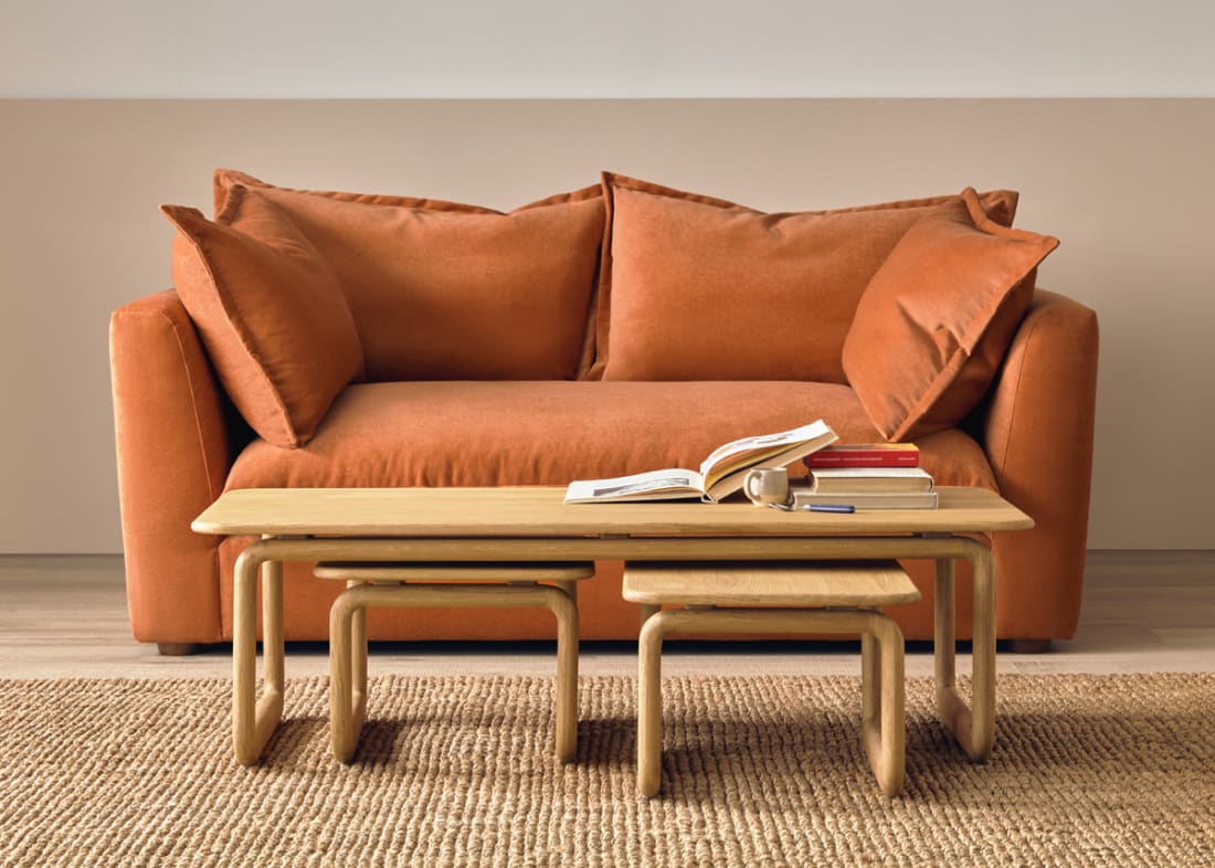 Nest Mates Coffee Table in Light Oak