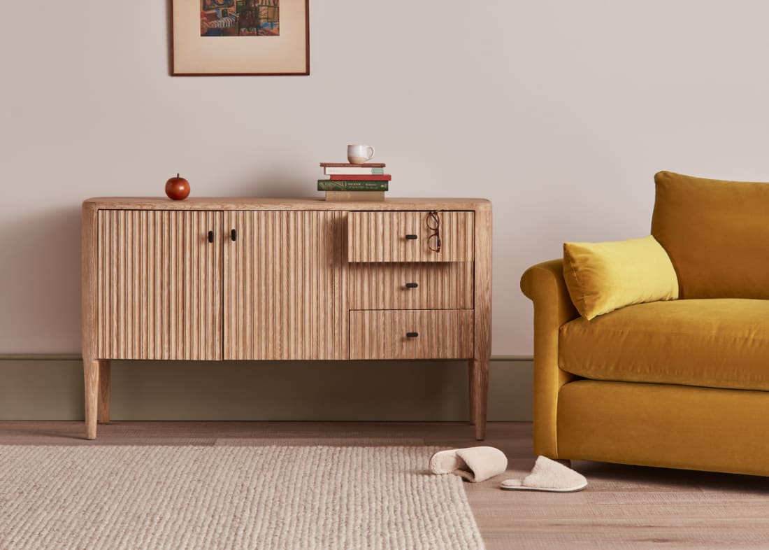 Heyday Sideboard in Whitewashed Oak