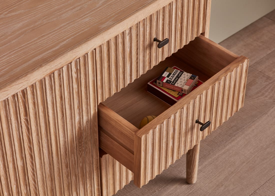 Heyday Sideboard in Whitewashed Oak