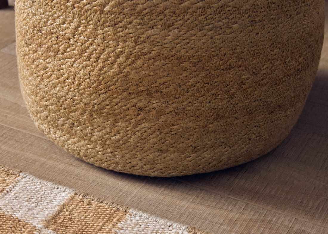 Weavins Jute Laundry Basket - Medium - Natural