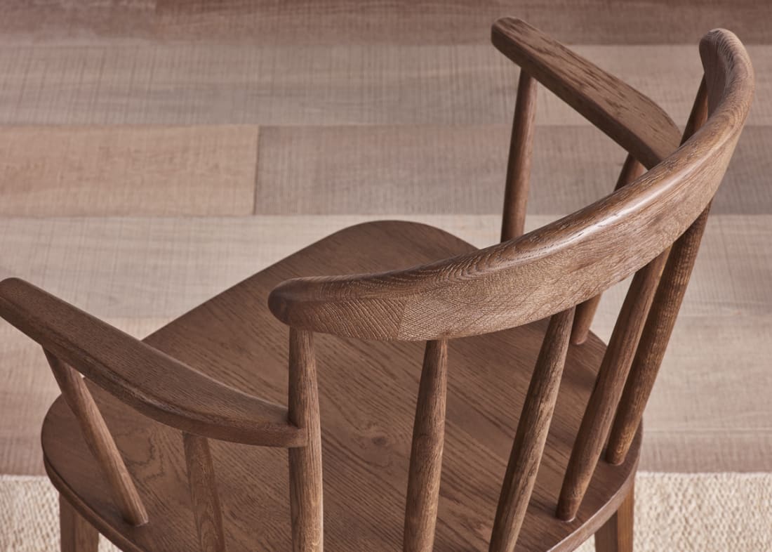 Drifter Kitchen Chair in Dark Oak