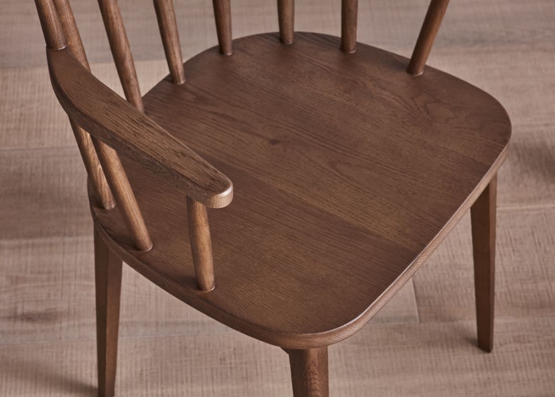Drifter Kitchen Chair in Dark Oak
