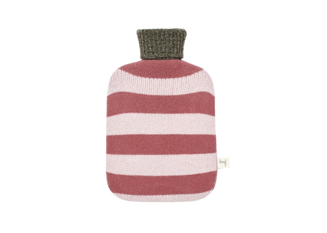 Huggins Hot Water Bottle - Standard - Rosewater and Pottery Pink
