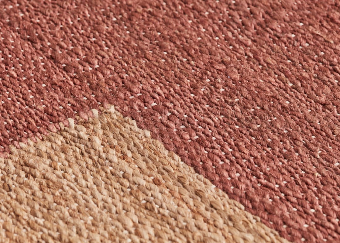 Bordy Edge Jute Rug 200 X 300 cm in Brown