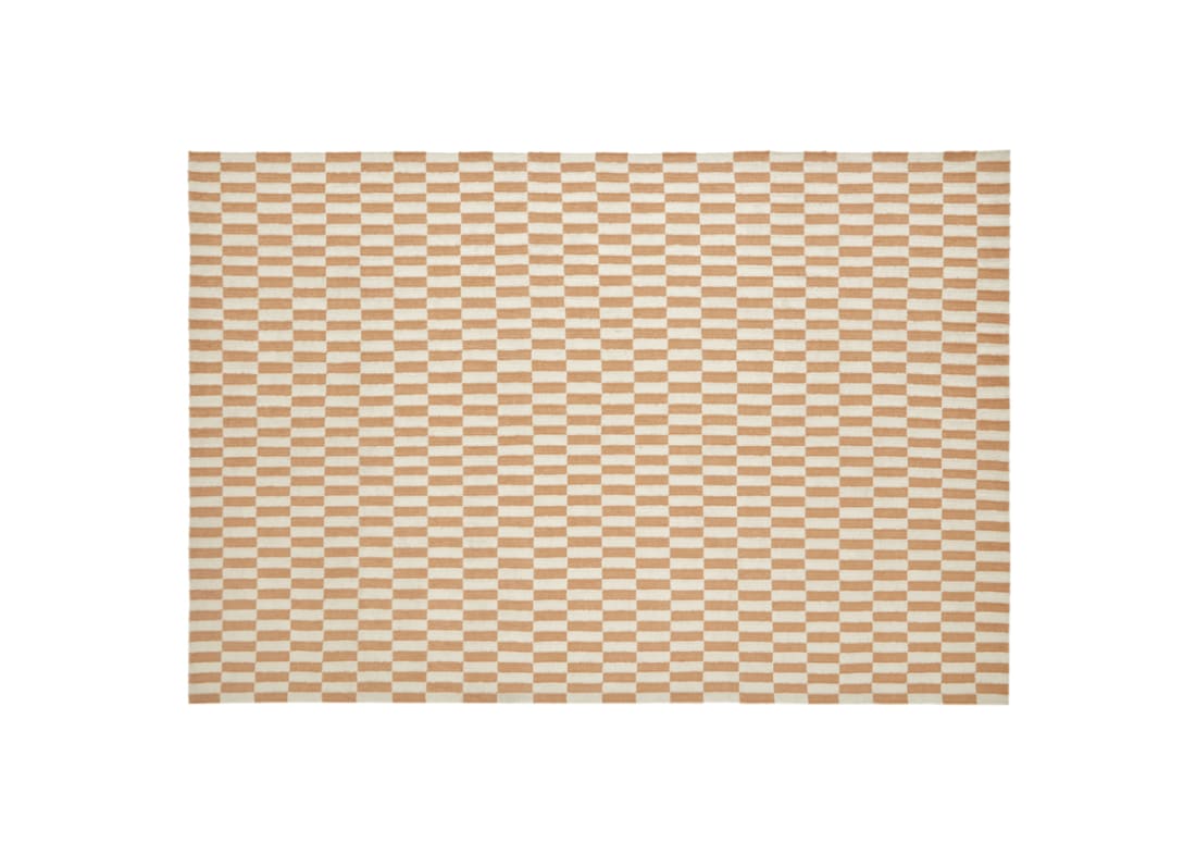 Jengy Wool Rug 200 X 300 cm in Ochre and Chalk