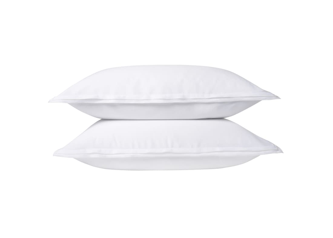 Twin Trim Classy Cotton Set of 2 Pillowcase - Standard - Icing Sugar