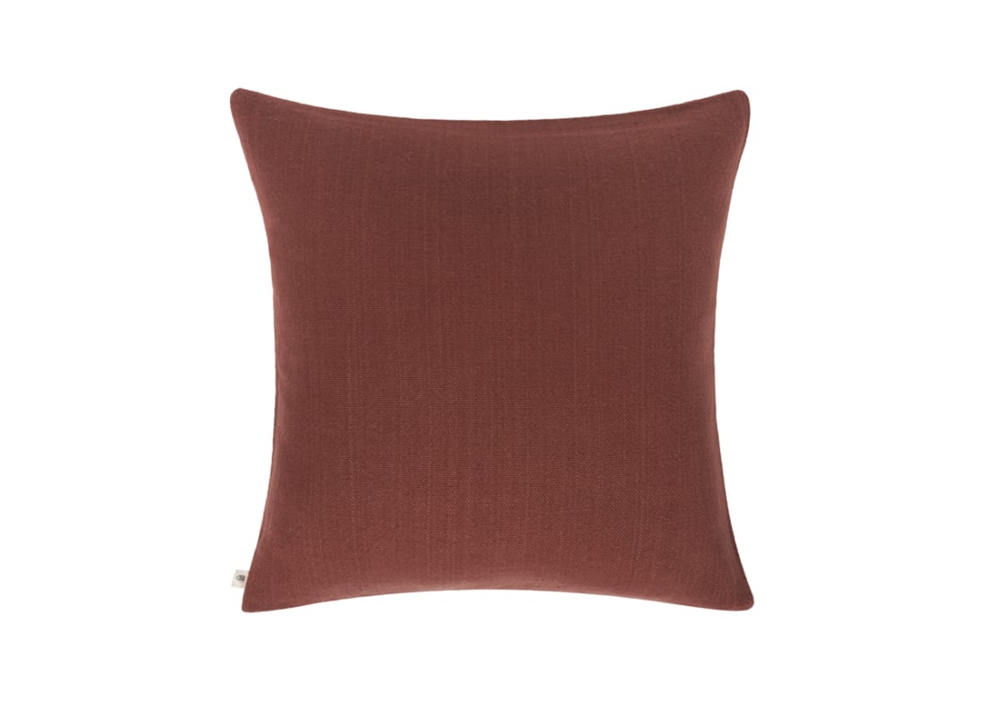 Nuzzler Merino Wool Cushion 43 x 43 cm in Brown