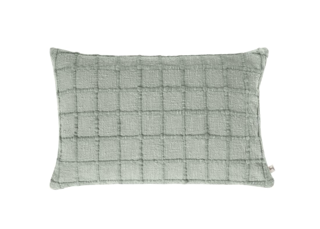 Griddy Cushion - 40x66 - Duck Pond Teal