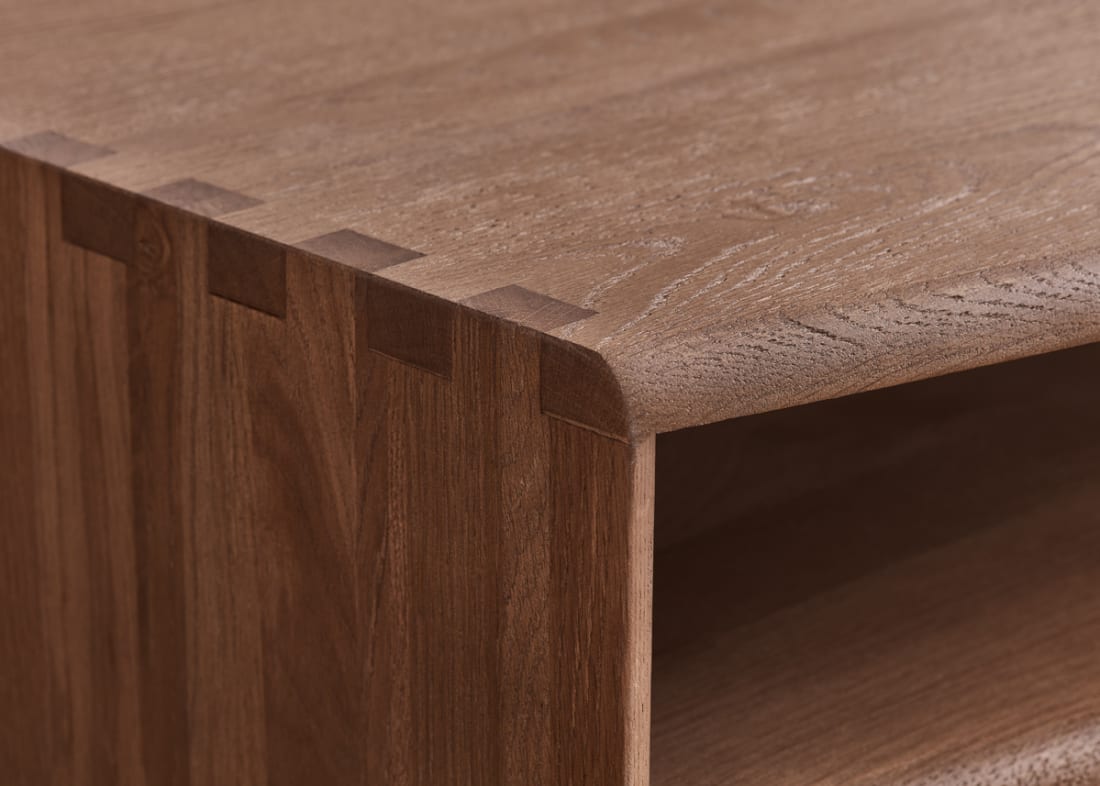 Bowie Coffee Table in Dark Oak