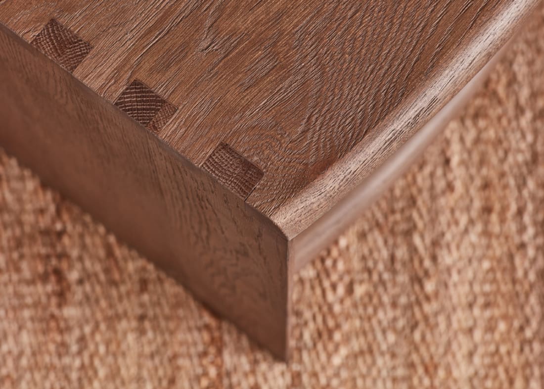 Bowie Side Table in Dark Oak
