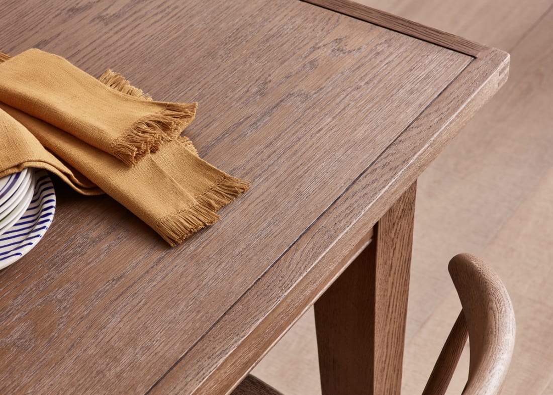 Bread Kitchen Table in Dark Oak