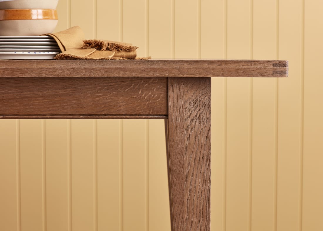 Bread Kitchen Table in Dark Oak