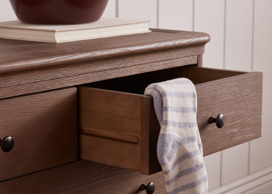 Elodie Chest of Drawers in Dark Oak