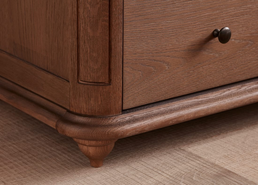 Elodie Chest of Drawers in Dark Oak