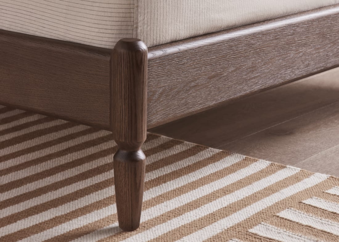 Pippi Bed in Dark Oak