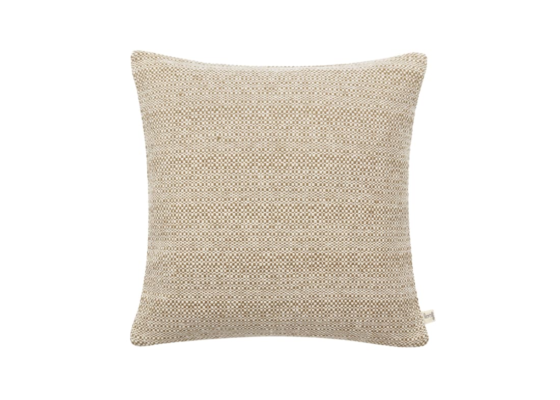 Freckle Cotton Cushion  - 43x43 - Baked Artichoke Green