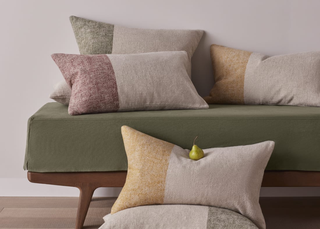 Marley Linen Block Cushion range