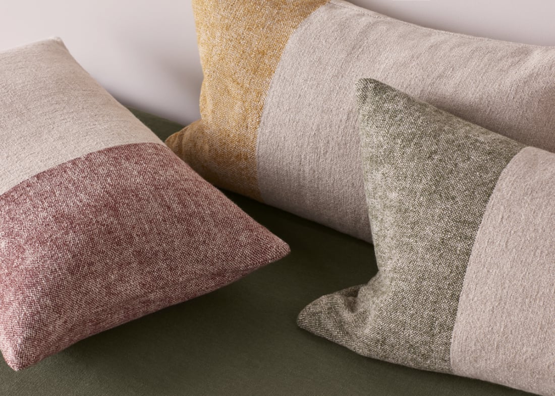 Marley Linen Block Cushion range
