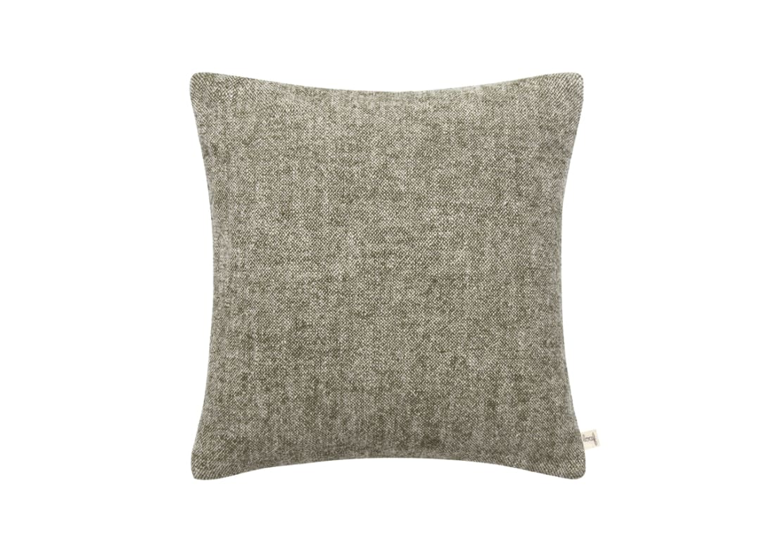 Marley Linen Cushion - 43 x 43 cm - Welly Boot Green