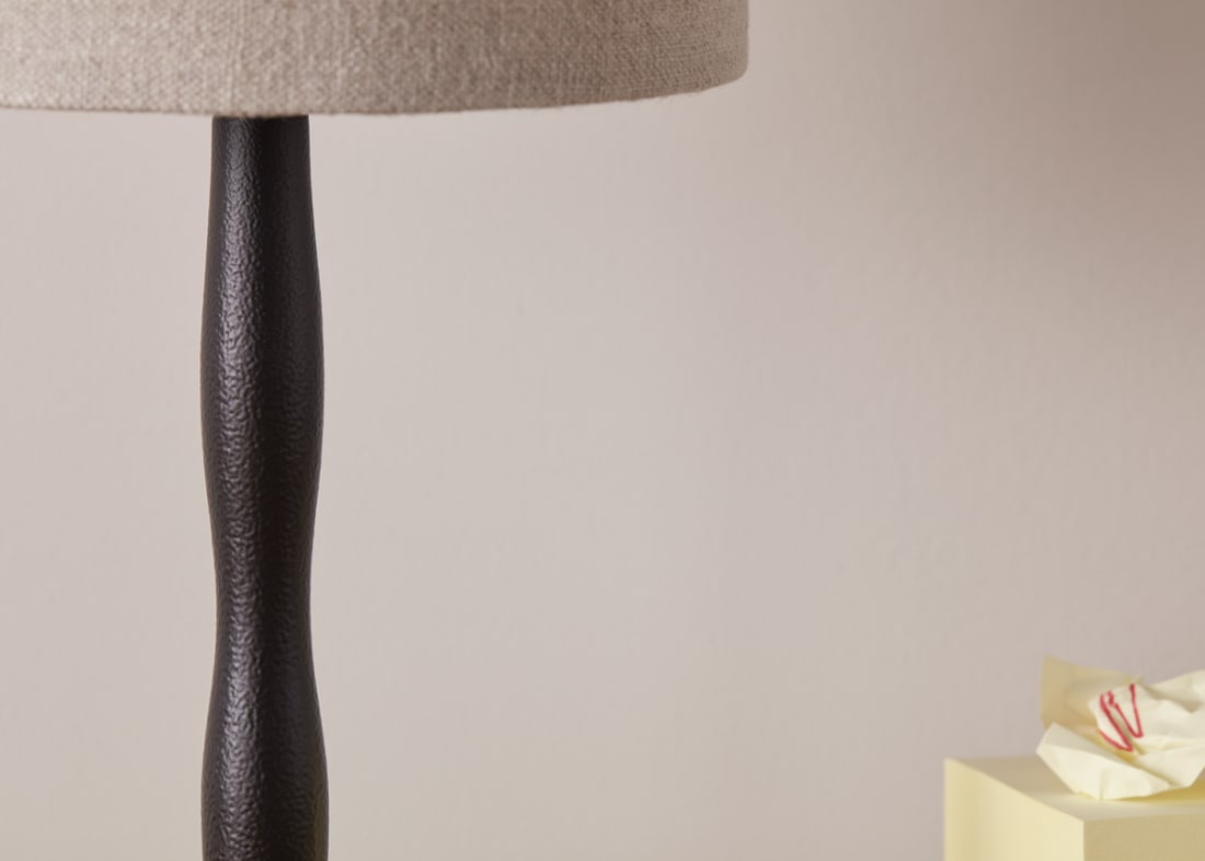 Waver Table Lamp - Small - Coal Scuttle