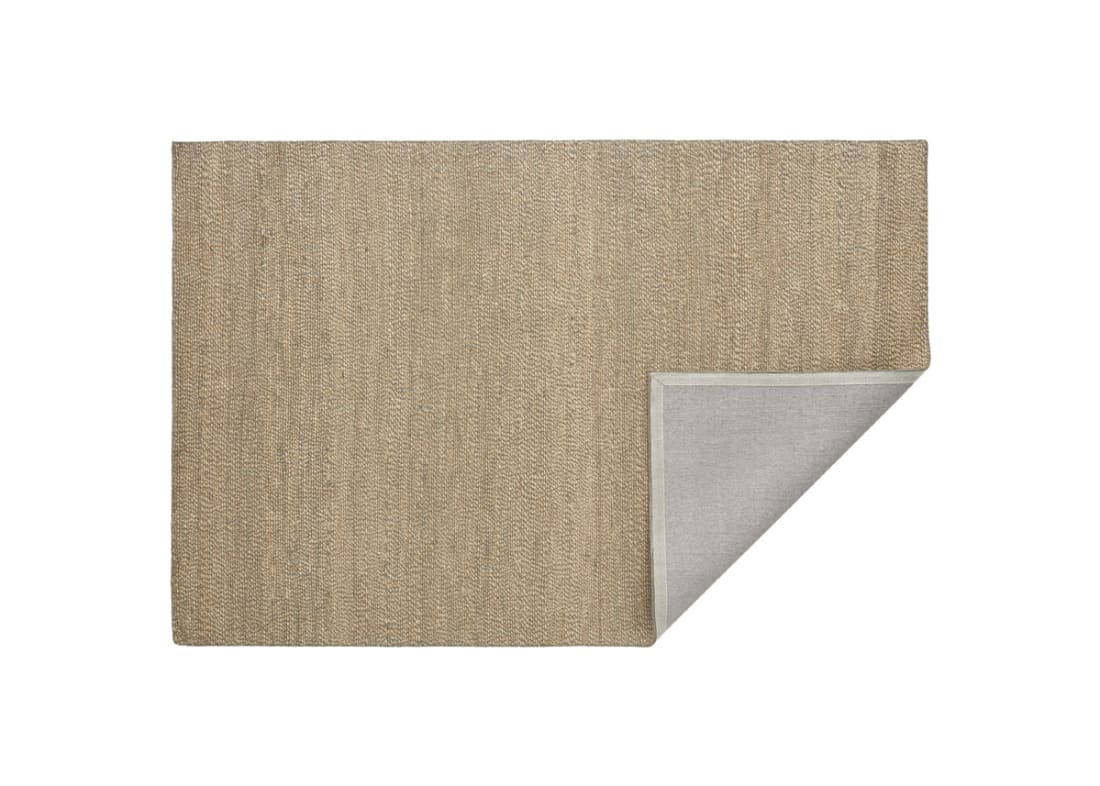 Speckly Jute Rug - 140cm x 200cm - Welly Boot Green