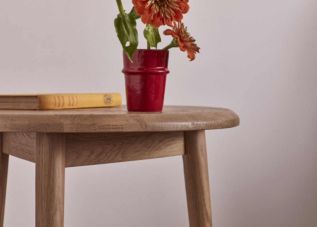 Sidekick Side Table in Light Oak