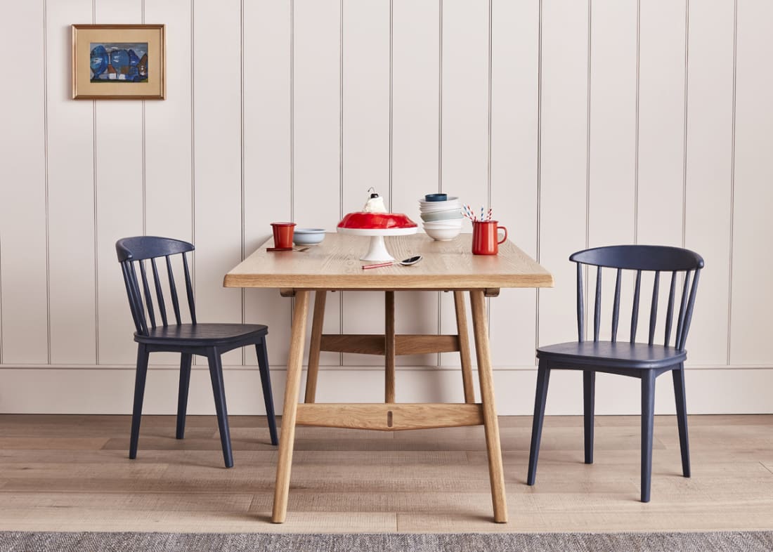 Painted Drummer Pair of Chairs - Standard - Shipping Forecast