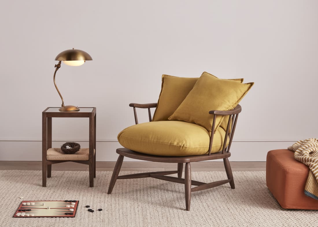 Nestins Accent  in Butter Drip Clever Linen