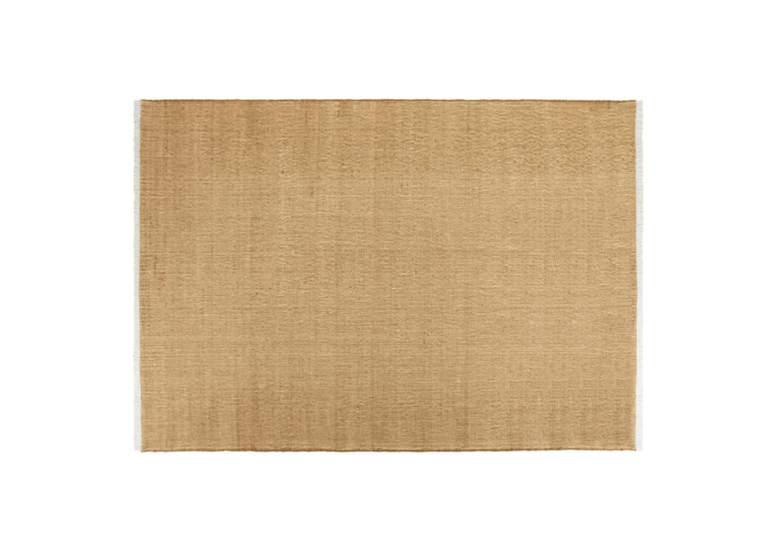 Flecky Wool Rug - 140 x 200 - Ochre