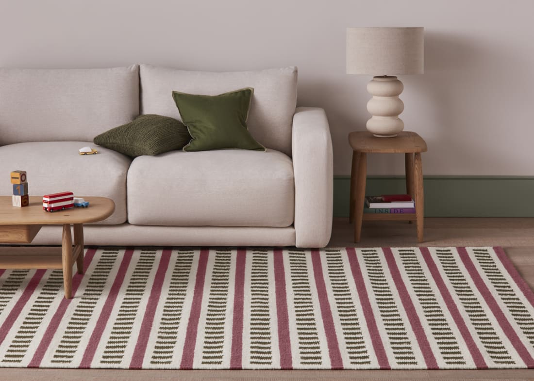 LADDERY RUG GREEN 02 029