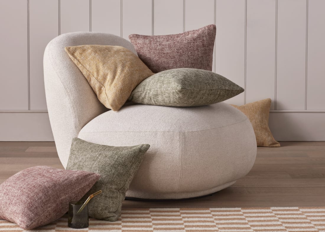 Marley linen cushion