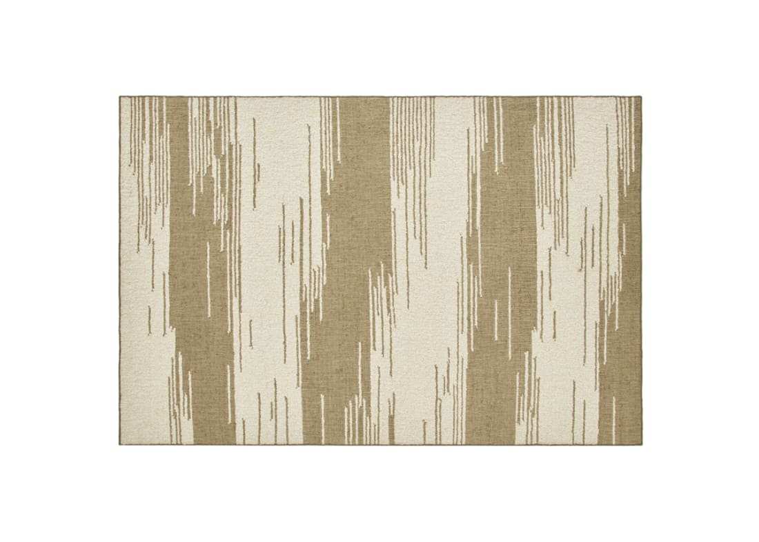 Etchy Sketchy Wool Rug - 200cm x 300cm - Welly Boot Green