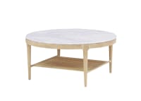 Marmo Coffee Table - Standard - Whitewashed Oak