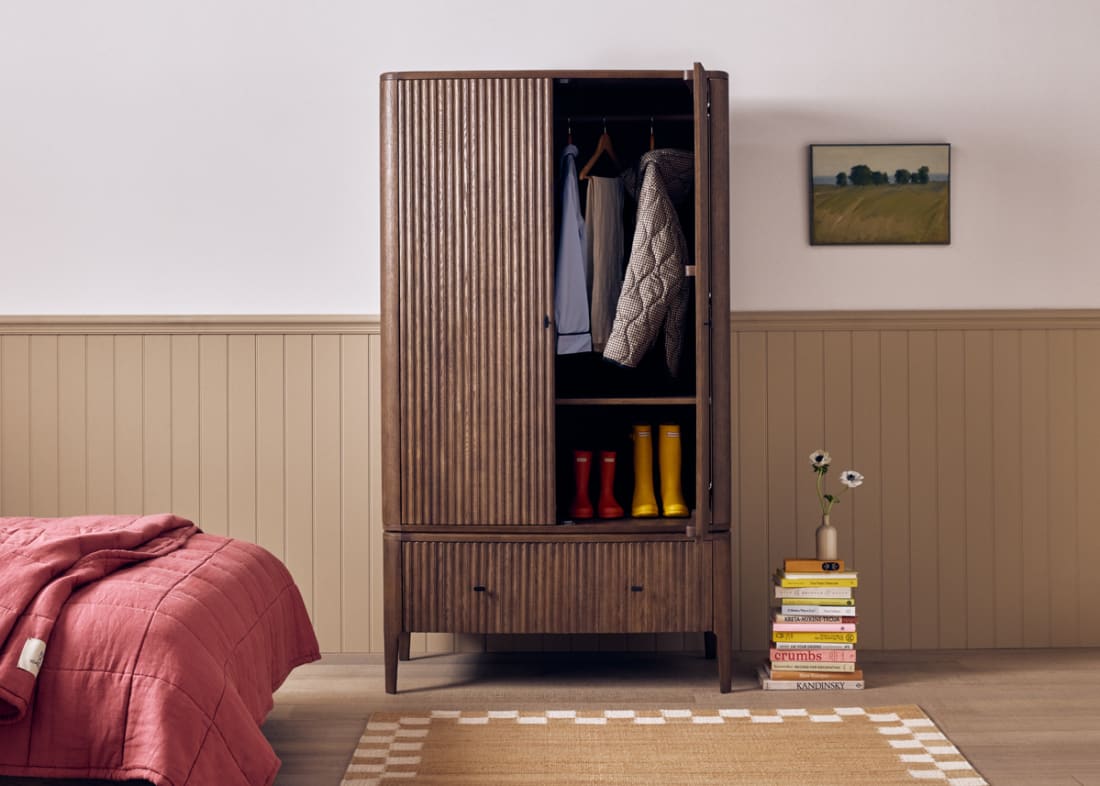 Heyday Wardrobe in Dark Oak