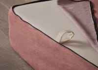 Slumberbox in Jam Sandwich Pink Linen