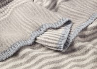 Easy Knit Blanket in Oatmeal