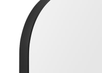 Wide Real Deal Arch Mirror in Blackened Bronze
