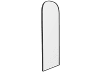 Tall Real Deal Arch Mirror in Blackened Bronze