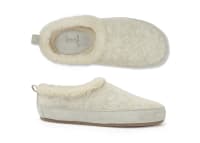 Size 10 Snuggins Snugback Slipper in Oat