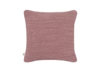 Knitty Wool Cushion 43 x 43 cm in Pink