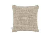 Knitty Wool Cushion 43 x 43 cm in Taupe