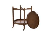 Meals on Wheels Side Table in Warm Ash