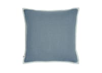 Bordy Edge Linen Cushion 43 x 43 cm in Dark Teal