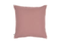 Bordy Edge Linen Cushion 43 x 43 cm in Dark Pink