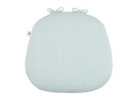Soft Scoop Linen Seat Pad in Light Blue