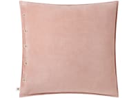 Easy Buttons Velvet Cushion 60 x 60 cm in Light Pink